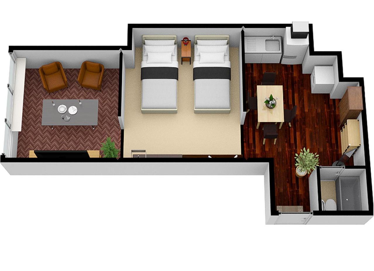 R&Run Kyoto Serviced Apartment & Suites Luaran gambar